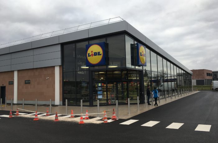 Construction d’un magasin LIDL à MOLSHEIM (67) – 2017